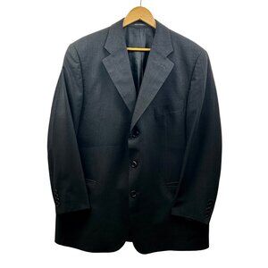 Eduard Dressler‎ High Twist Wool Blazer Mens 48R Charcoal Gray Made in Germany